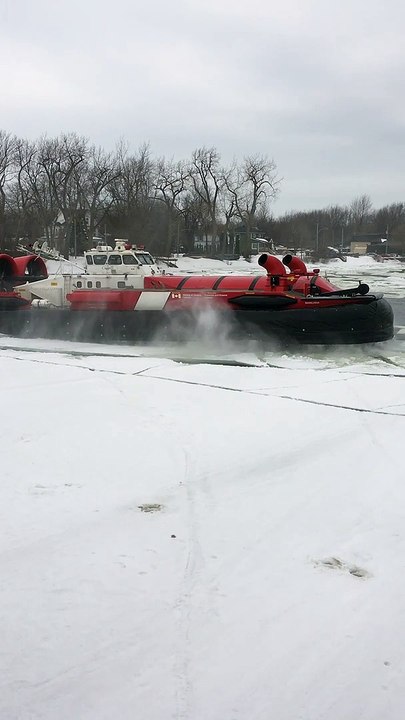 Aéroglisseur à Châteauguay