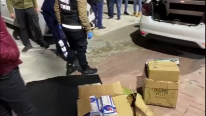 İzmir'de 2 kilo 164 gram kokain ile 20 bin uyuşturucu hap ele geçirildi