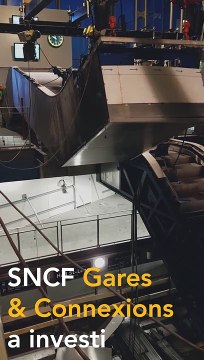 Nancy : escalators de la gare Saint-Léon : un chantier spectaculaire