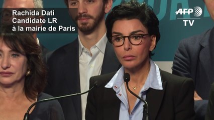 Municipales à Paris: Rachida Dati se pose en "seule alternative" à Anne Hidalgo