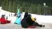Reportage - Col de Porte : Les touristes viennent skier en famille