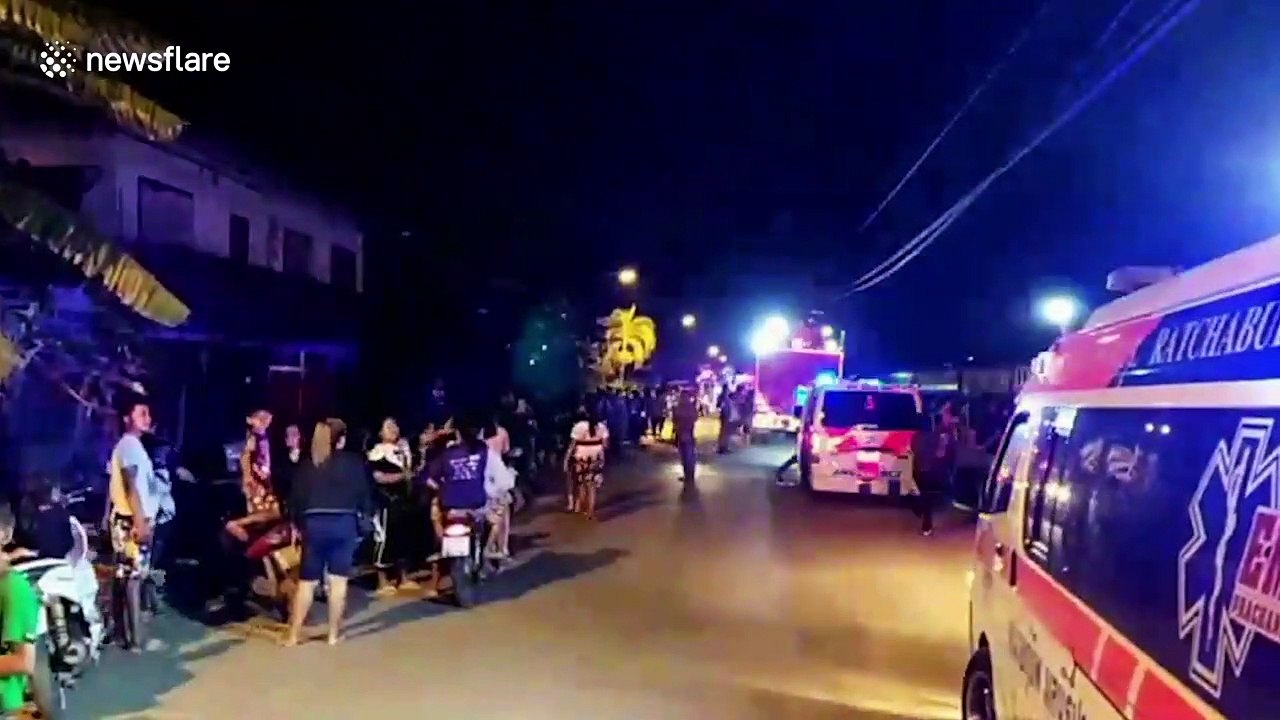 Trains collide head-on in Thailand, injuring at least 30