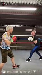 JULIO CESAR CHAVEZ JR..."ENTRENANDO FUERTEMENTE PARA SU PRÓXIMA PELEA"...