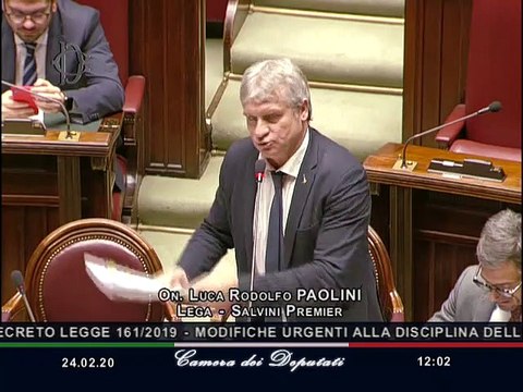 Roma - Camera - 18^ Legislatura - 310^ seduta (24.02.20)