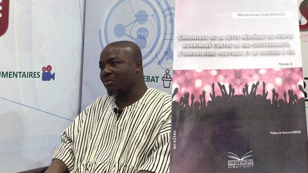 Littérature : Wendemeté Ouédraogo scrute la lutte héroïque du peuple burkinabè