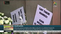 Cientos de alemanes marchan contra ataques de extremistas