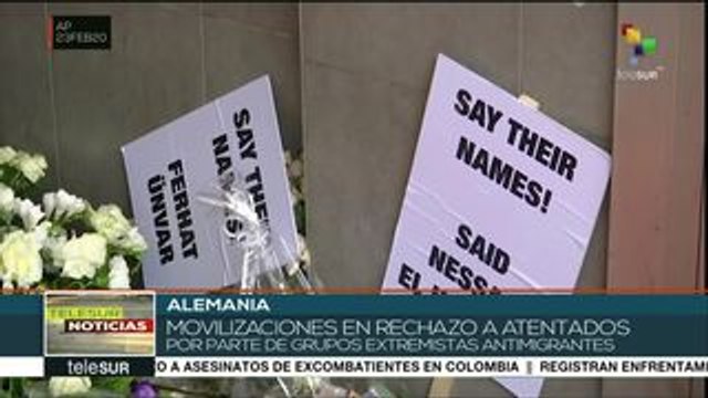 Cientos de alemanes marchan contra ataques de extremistas