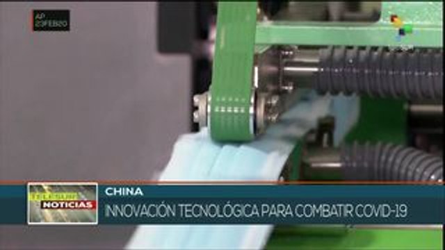 Nuevo sistema de producción chino aumenta la producción de mascarillas