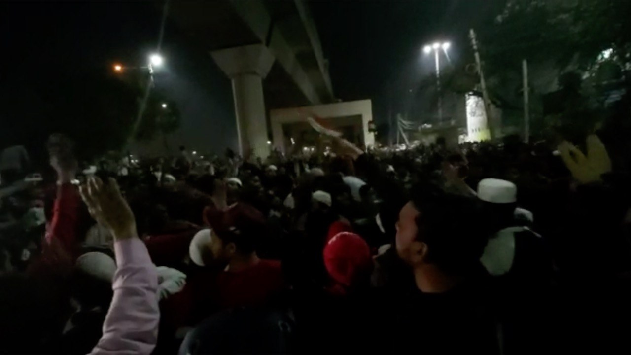 Protest escalates in Jaffrabad