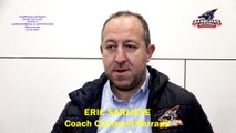 Hockey sur glace Interview d’Eric Sarliève, Coach des Sangliers Arvernes - Clermont-Ferrand, 22/02/2020 (D1 – J25 Clermont-Ferrand VS Cergy-Pontoise)