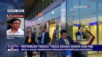 Sidang Dewan HAM PBB, Menlu akan Sampaikan Peranan Perempuan Indonesia