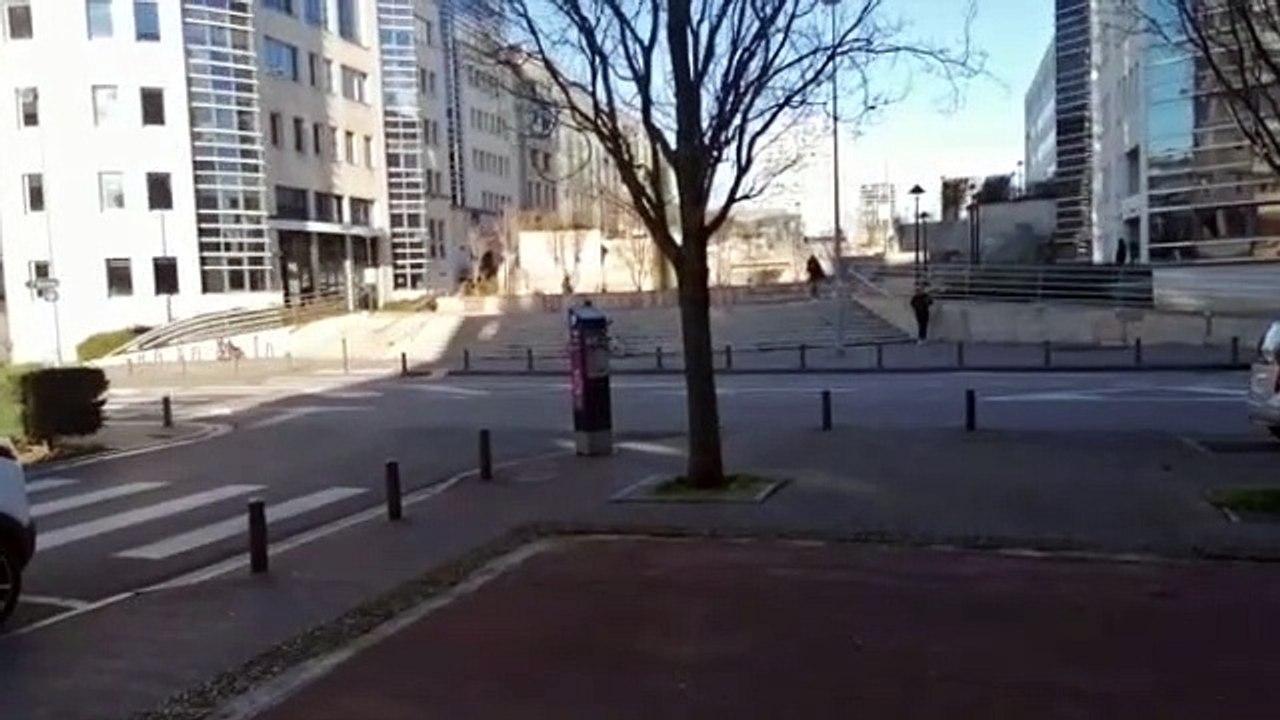 Nancy : quartier historique Croix de Bourgogne récemment aménagé