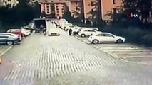 - İstanbul’da vicdansız sürücünün köpeğe çarpıp kaçması kamerada