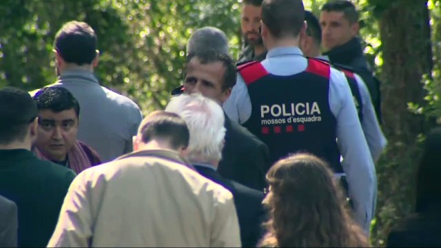 Más de tres horas en recorrer escenarios del crimen de Guardia Urbana