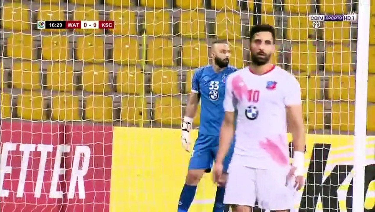2020-02-24 مباراه نادي الكويت الكويتي  ونادي الوثبه السوري  في كاس الاتحاد الاسيوي  الشوط الاول