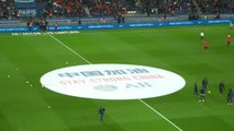 Los jugadores del PSG mandan su apoyo a China