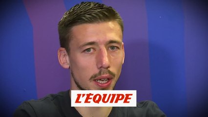 « L'entretien » avec Clément Lenglet (extrait) - Foot - ESP - Barça