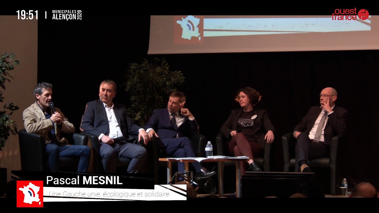 Alençon - Municipales 2020, le débat