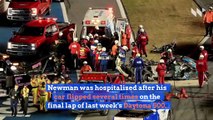 Ryan Newman Has Head Injury But No Internal Injuries