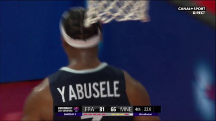 La France remporte ce match face au Monténégro - EuroBasket Qualifiers