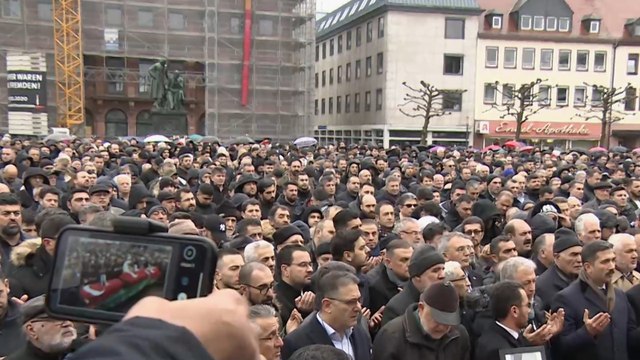 وسط تعزيزات أمنية.. تشييع جثامين ضحايا هجوم هاناو بألمانيا