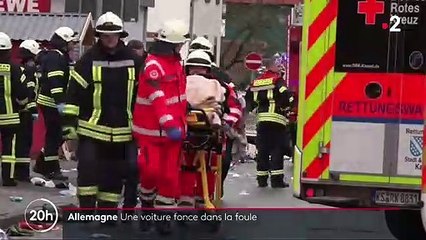 Allemagne : une voiture fonce dans la foule