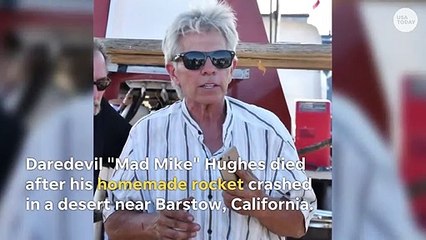 'Mad Mike' Hughes killed in homemade rocket crash - USA TODAY
