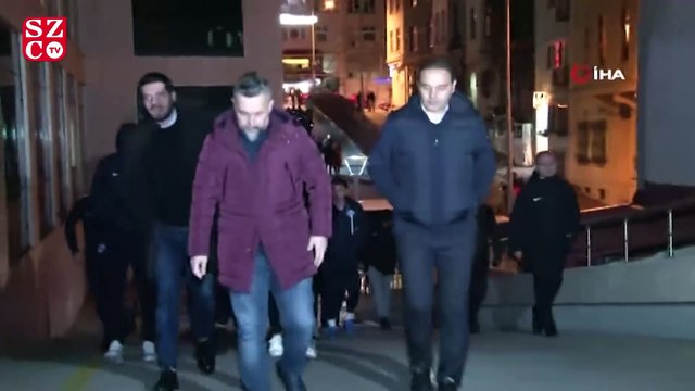 Kasımpaşalı futbolcular Nursal Bilgin için hastanede