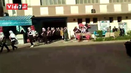 وكيل تعليم كفر الشيخ تكرم 46 طالبة متفوقة بمدرسة إعدادية
