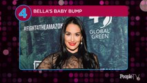 Pregnant Nikki Bella Shows Off 'Much Bigger' Baby Bump: 'I Feel Like I'm Gonna Tear This Dress'