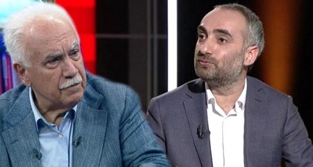 Doğu Perinçek, İsmail Saymaz'ı FETÖ'ye kol kanat germekle suçlayınca stüdyo karıştı