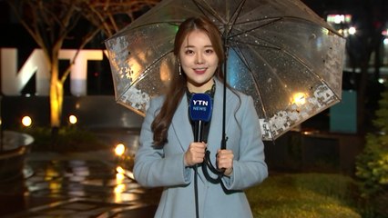 [날씨] 출근길 우산 챙기세요...강원 산간 폭설 / YTN