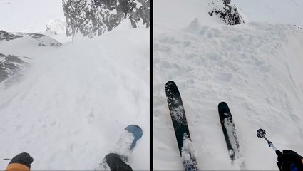 Determined Duo Send It Down Epic Mountain In Norway