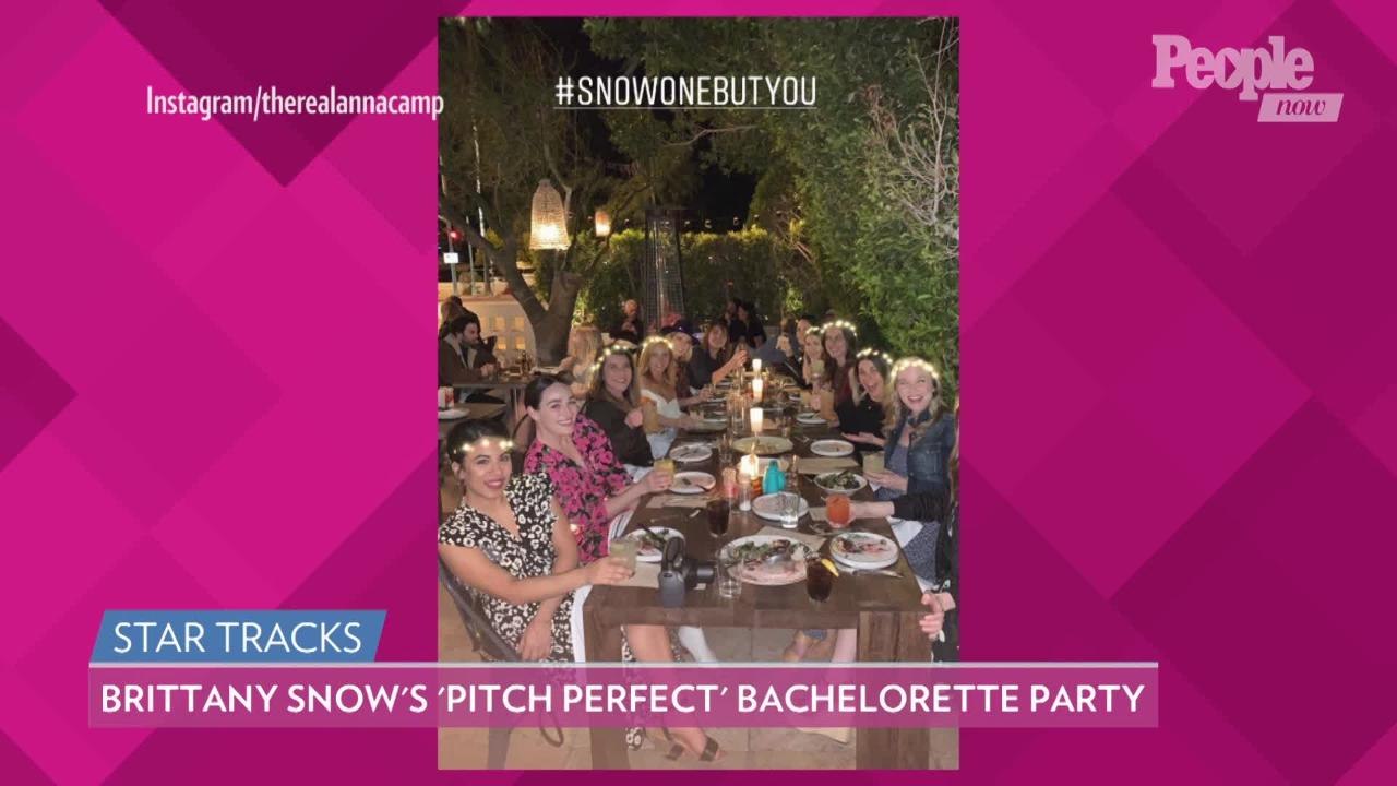 Brittany Snow Celebrates Epic Bachelorette Party with 'Pitch Perfect' Costars Anna Kendrick & Anna Camp