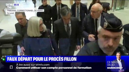 Le procès des époux Fillon suspendu jusqu’à mercredi en raison de la grève des avocats