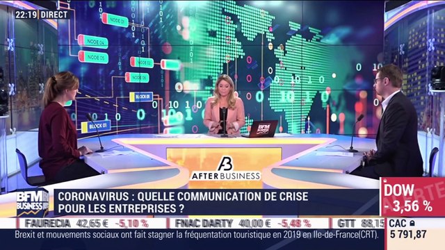 Les coulisses du biz: coronavirus, quelle communication de crise pour les entreprises ? - 24/02
