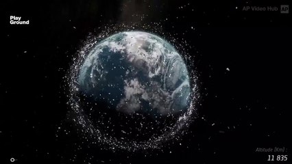 Basura espacial, los otros satélites de la Tierra