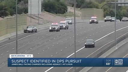 Download Video: DPS identifies driver who led troopers on low-speed chase over the weekend