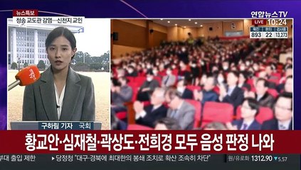 코로나 방역으로 텅 빈 국회…심재철 등 모두 음성 판정