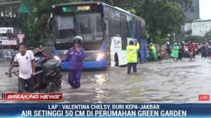 Banjir Genangi Jalan Panjang Kedoya