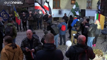 Antifasiszták tüntettek neonácik ellen Bulgáriában