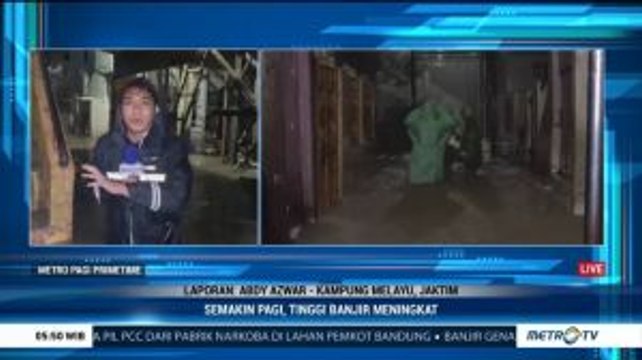 Ketinggian Banjir di Kebon Pala Terus Meningkat
