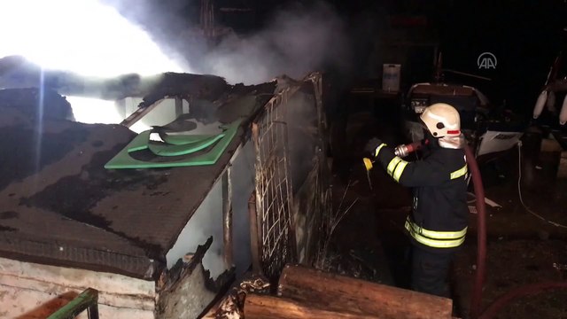 Kocaeli'de çıkan yangında 4 balıkçı barınağı kullanılamaz hale geldi - KOCAELİ