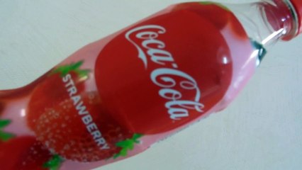 Strawberry Coke in Japan!