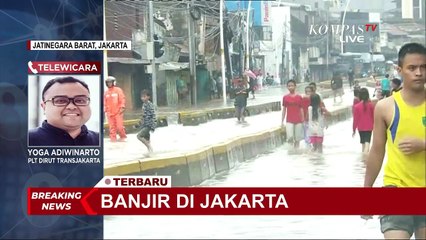 Jakarta Kebanjiran, Transjakarta Stop 36 Rute