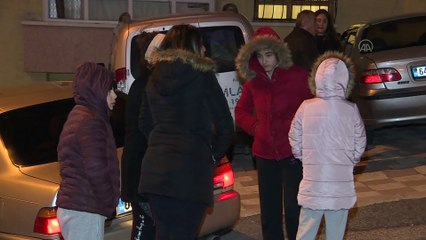 Keçiören'de zemini çöken 4 katlı bina boşaltıldı - ANKARA