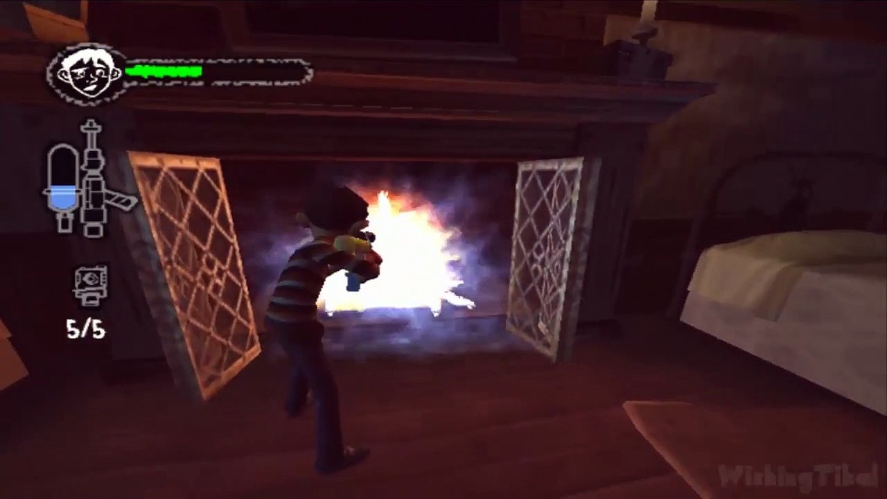 Monster House Walkthrough Part 4 (PS2, Gamecube) Game Movie Chapter 3