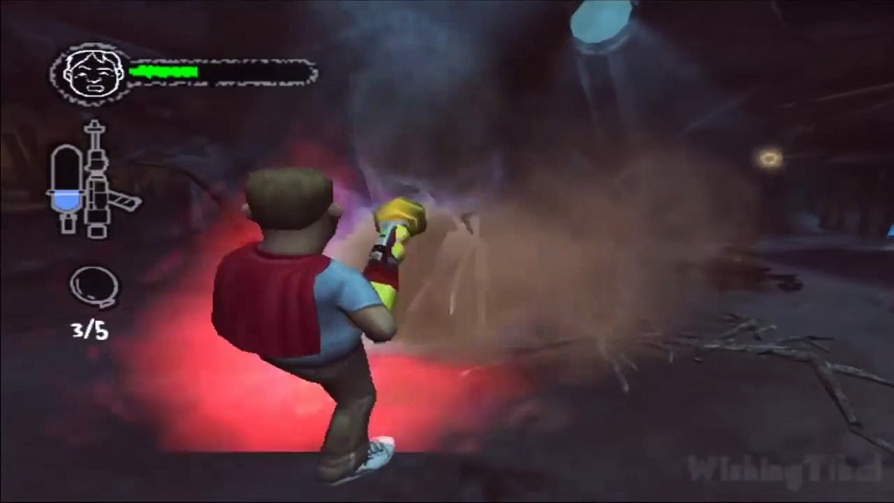 Monster House Walkthrough Part 7 (PS2, Gamecube) Game Movie Chapter 5 & 6