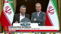 CORONAVIRUS IRAN NEWS AGENCY REPORTS 50 DEATHS. Travels restrictions in AFGHGHANISTAN. LATEST NEWS