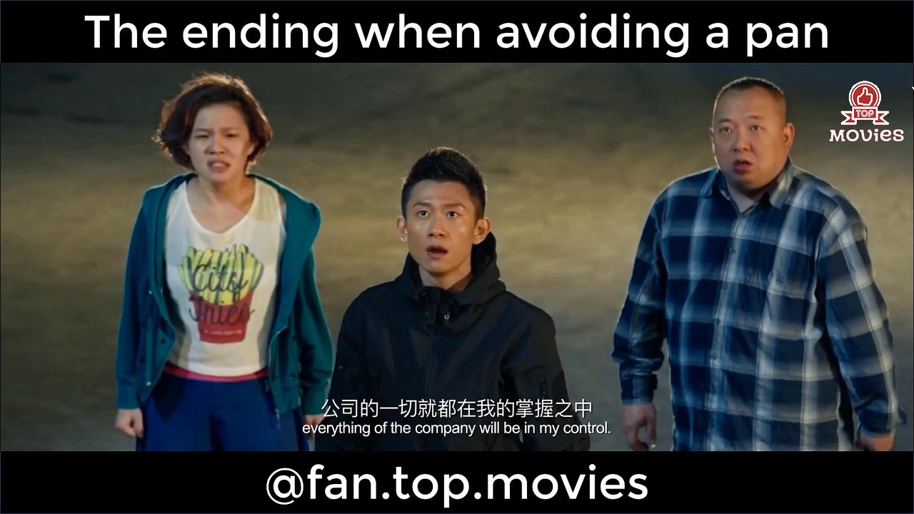 The ending when avoiding a pan